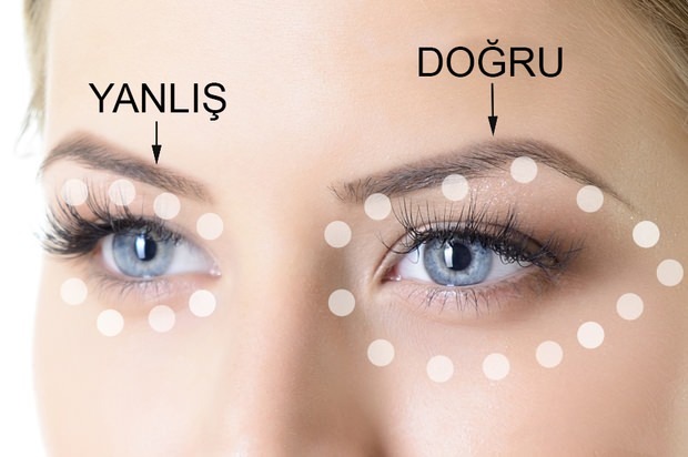 Jak by měl být aplikován oční krém?