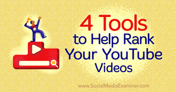 4 nástroje, které vám pomohou hodnotit vaše videa z YouTube od Syeda Balkhiho na zkoušce na sociálních médiích.