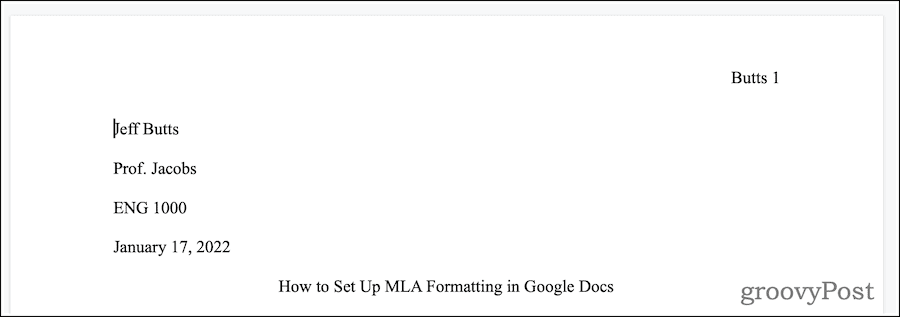 Dokumenty Google Jak nastavit formát MLA v Dokumentech Google