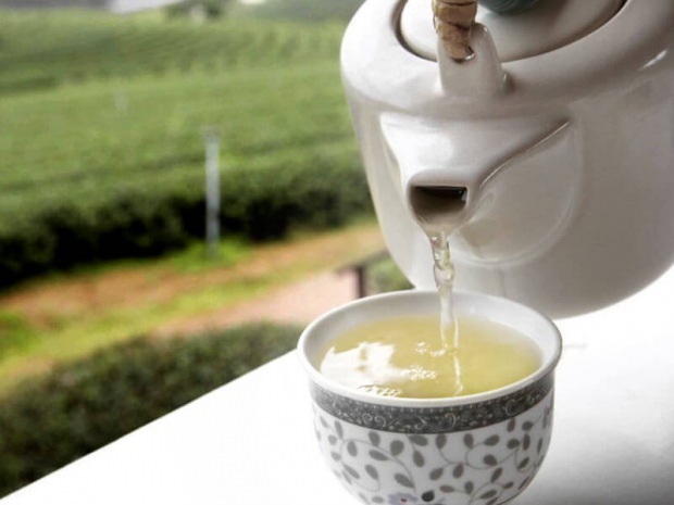 Zeštíhlující bílý čaj