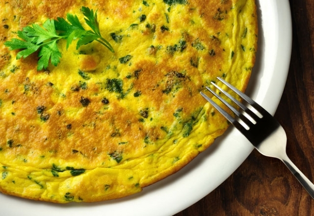 dietní omeleta recept