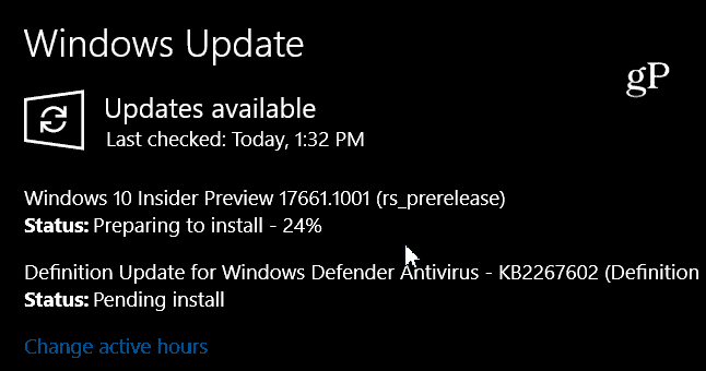 Windows 10 Redstone 5 Náhled Sestavení 17661