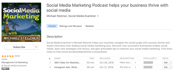 podcast o marketingu na sociálních médiích s Michaelem Stelznerem