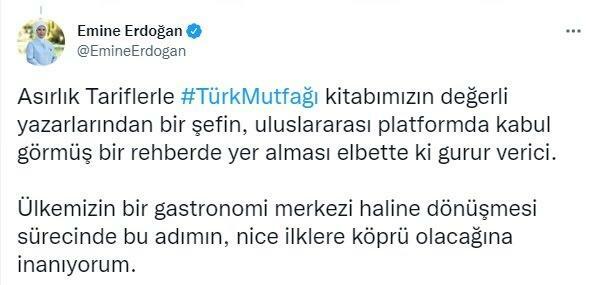 Emine Erdogan Turecká kuchyně s prastarými recepty