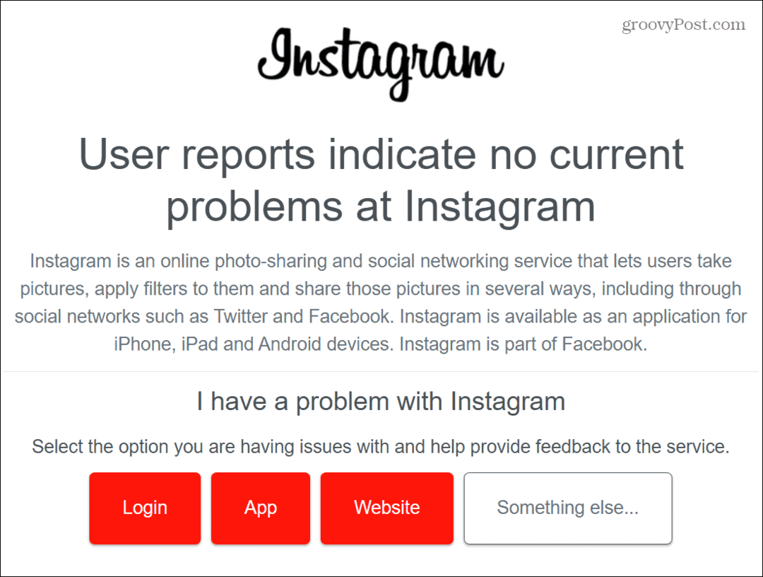 Nemohli jsme se připojit k Instagramu: Jak to opravit