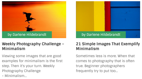Škola digitální fotografie nabízí čtenářům ve svých příspěvcích výzvy.