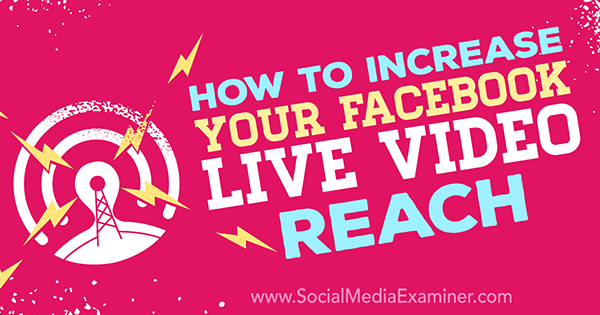 zlepšit výkon živého videa na facebooku