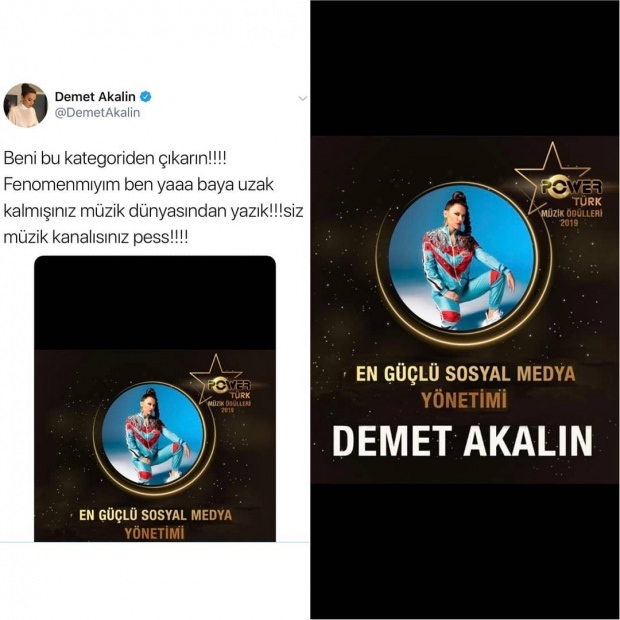 Cena kategorie, která pohání Demet Akalın šílený!