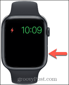 boční tlačítko Apple Watch