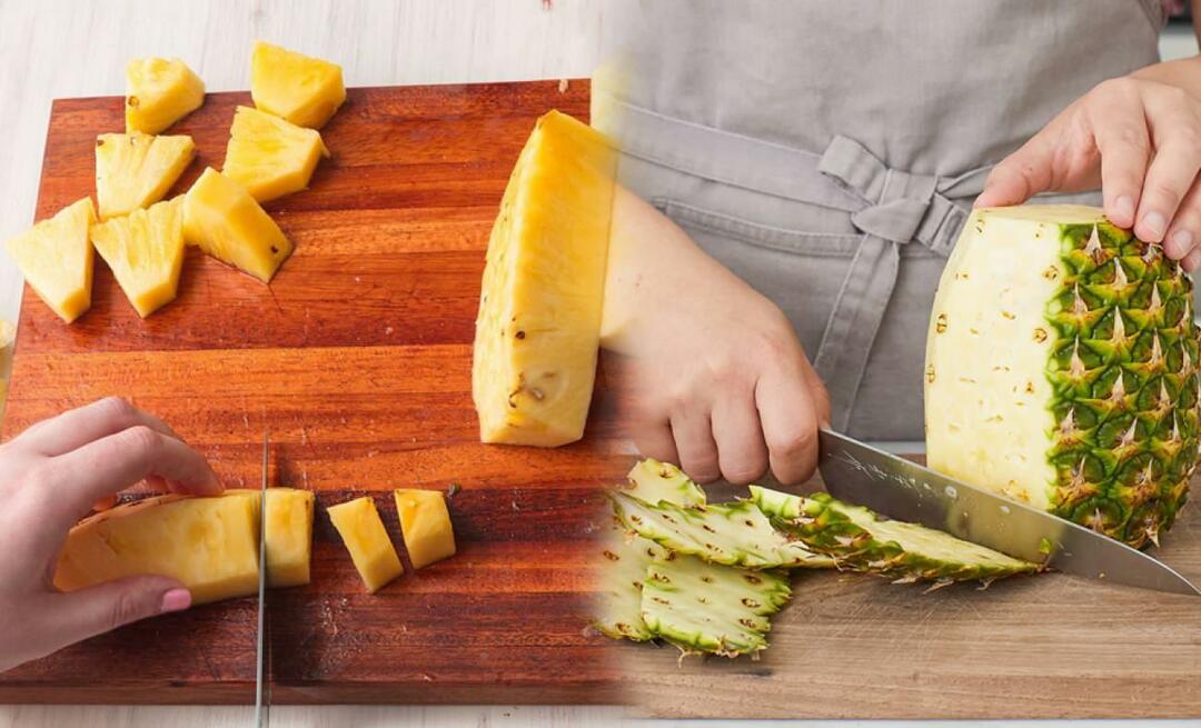 Jak nejjednodušeji oloupat ananas? Jak nakrájet ananas? Jaké jsou způsoby loupání ananasu