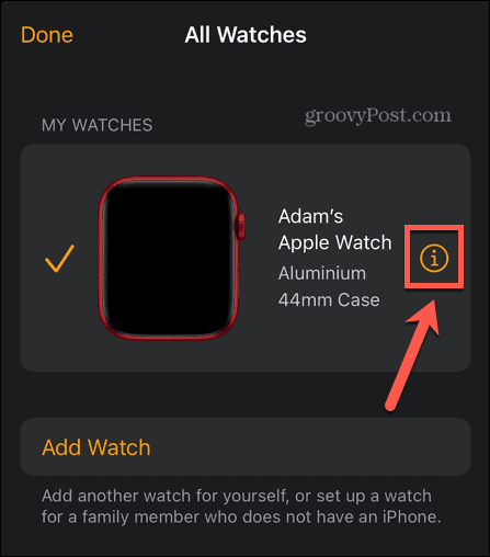 Apple hodinky info