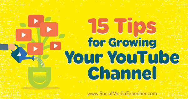 15 tipů, jak rozšířit svůj kanál YouTube, Jeremy Vest na zkoušce na sociálních médiích.