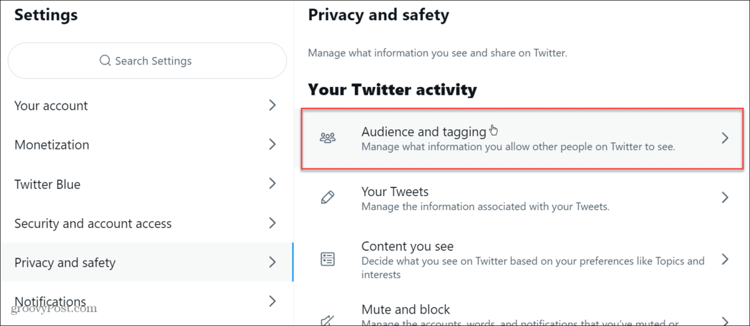 Nastavte svůj Twitter účet jako soukromý