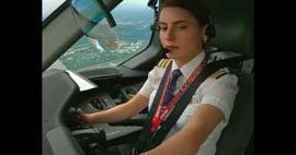 Úspěch tureckých žen v každém oboru se opět ukázal! Od turecké pilotky...
