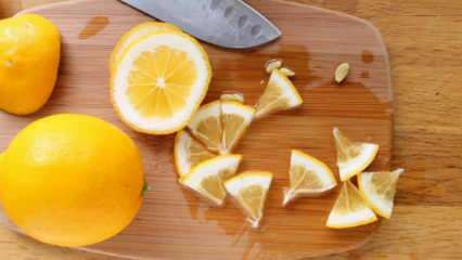 Jak se plátky citronu? Tipy na sekání citronu 
