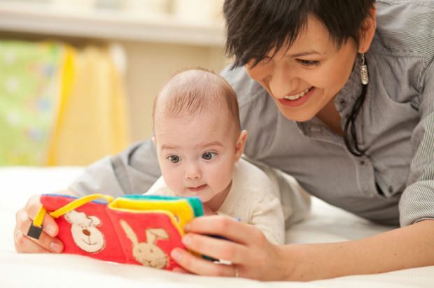 vzdělávací knihy pro kojence