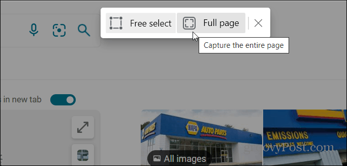 edge web capture