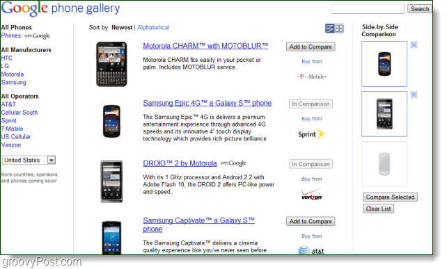Google uvádí na trh Nexus One Galerie telefonů
