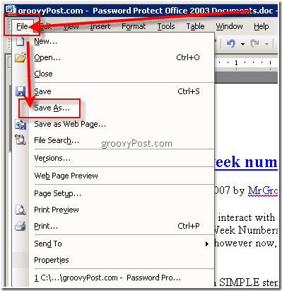 Ochrana heslem Excel 2003 .xls