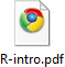 google chrome pdf ikona