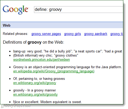 Google slovník
