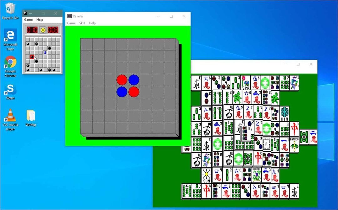 Hrajte minolovky a další klasické hry Microsoft na Windows 10