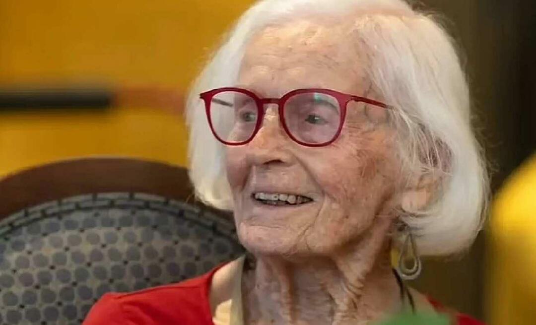 102letá žena prozradila tajemství dlouhého a zdravého života! Podívejte se, co říká