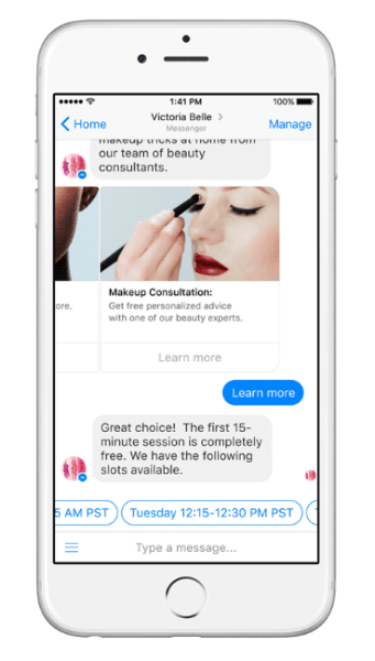 Facebook Messenger poskytuje definované modely zapojení, včetně časových kritérií pro odpovědi a standardů pro předplatné.
