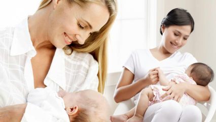 Jaké jsou správné metody kojení novorozenců? Chyby během kojení