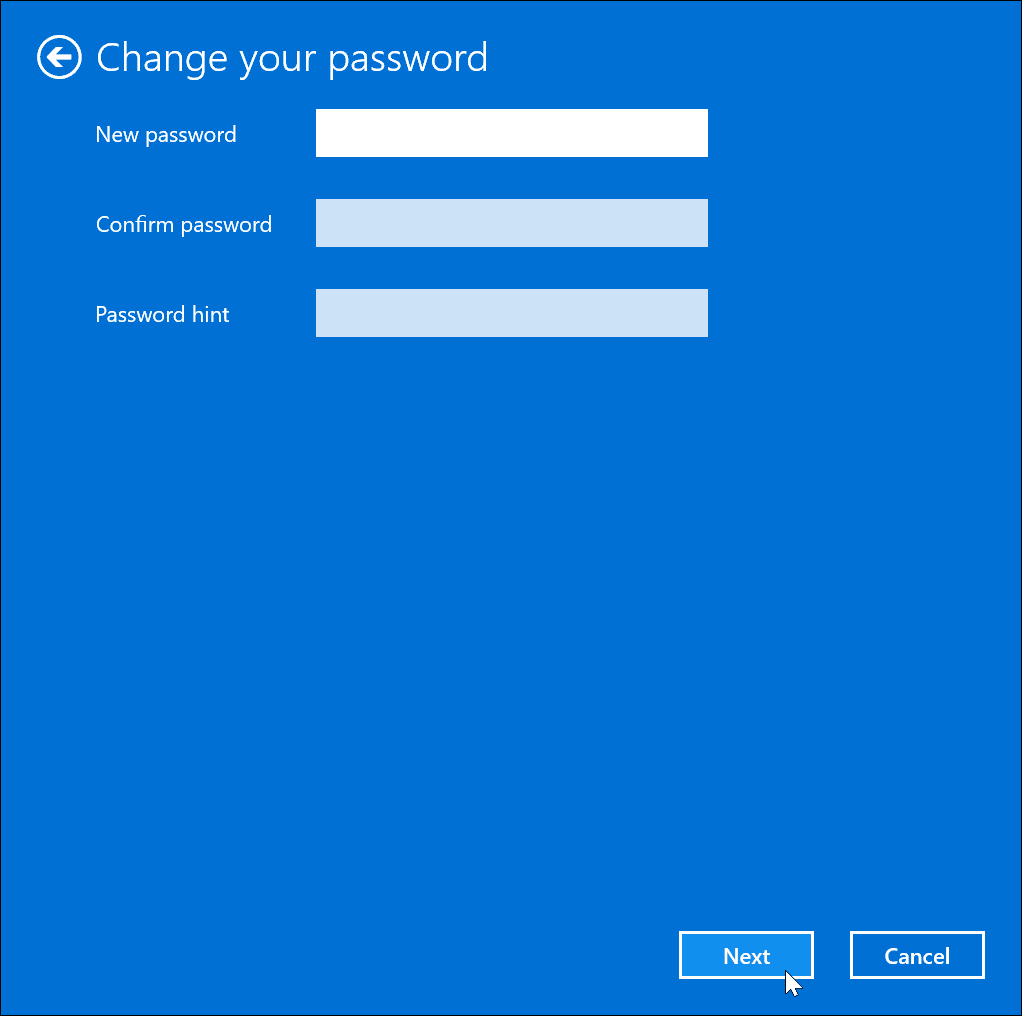 Odstraňte své heslo v systému Windows 11