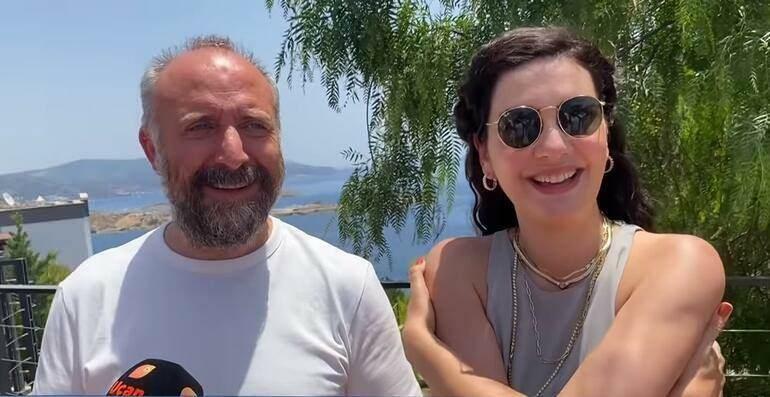 Bergüzar Korel a její manžel Halit Ergenç jsou na dovolené v Bodrumu