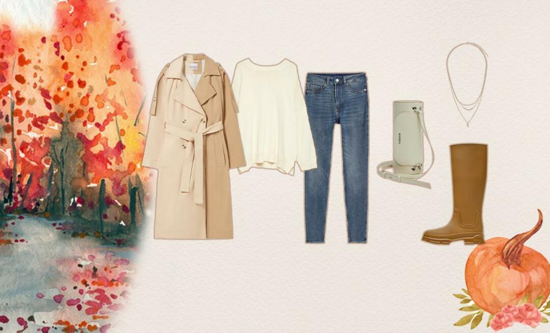 3 různé návrhy kombinací, které se hodí k podzimní eleganci!