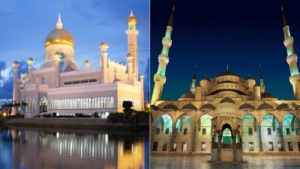 Mešity k vidění ve světě