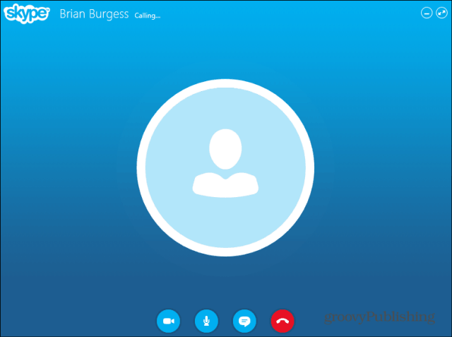Program Skype HD Outlook nainstaloval v okně chat chatu