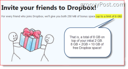 10+ GB volného prostoru Dropbox