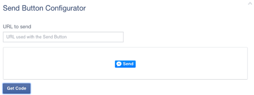 tlačítko pro odeslání facebooku nastaveno na prázdnou adresu URL