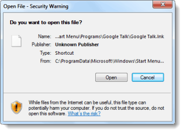 Zastavte nepříjemná vyskakovací okna v systému Windows 7