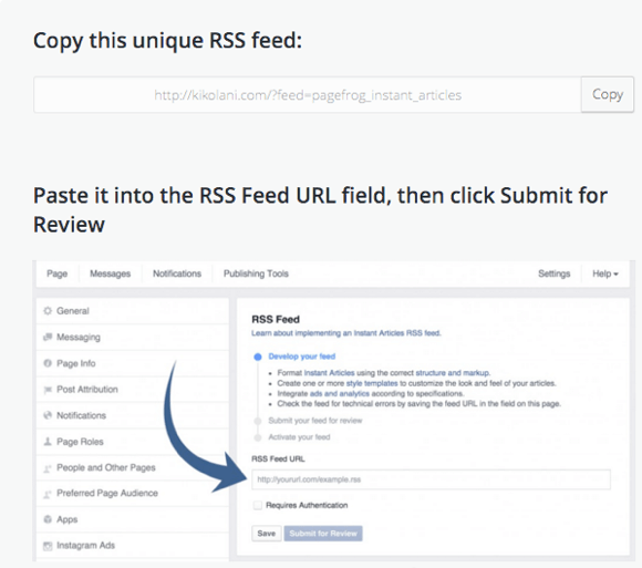 RSS feed pro okamžité články