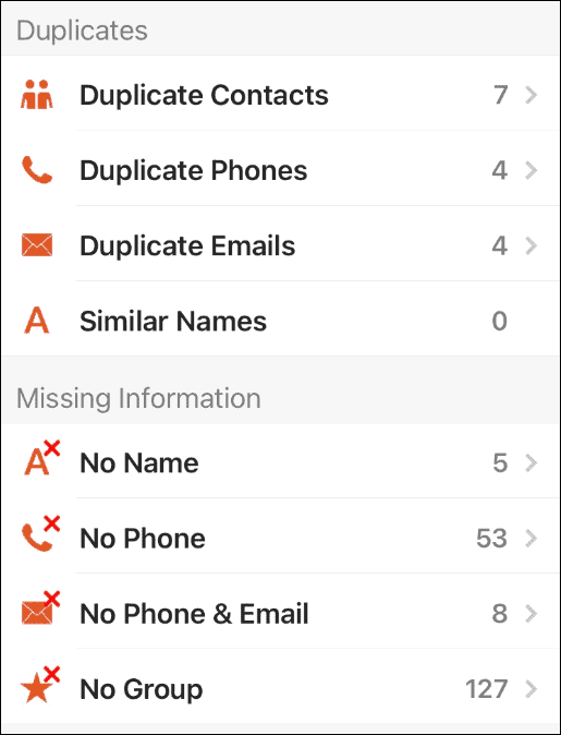 Contacts Pro odstraní duplicitní kontakty na iPhone