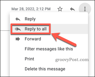 Odpovídejte všem v Gmailu