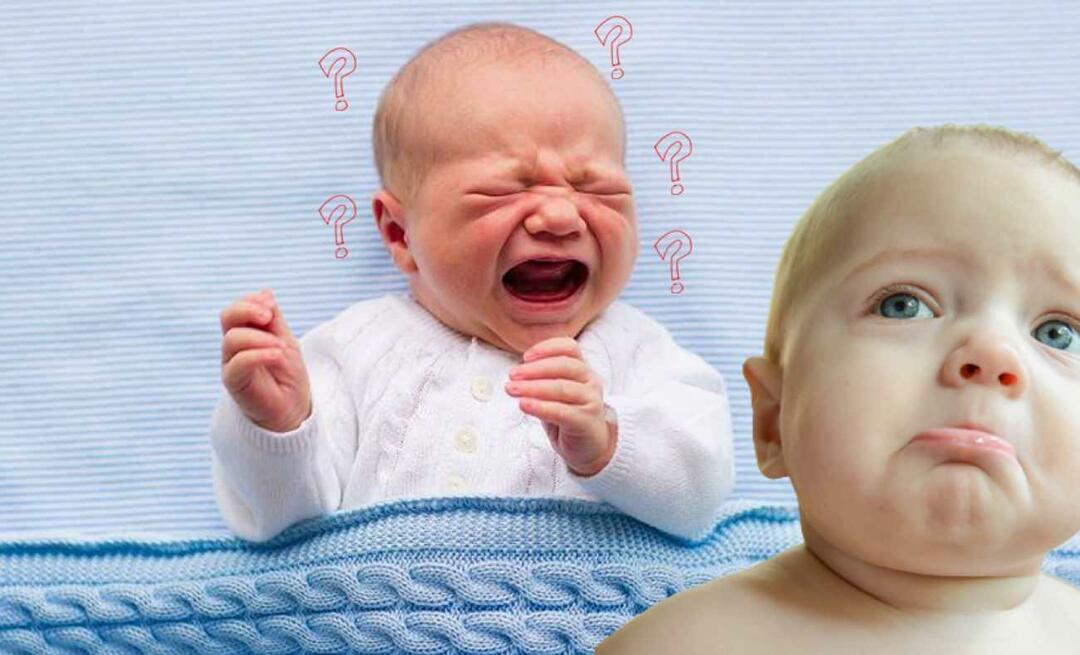 Proč miminka pláčou? Co říkají miminka pláčem? 5 stylů pláče miminek