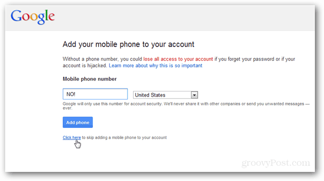 Google, přestaň se ptát na moje telefonní číslo [Unplugged]