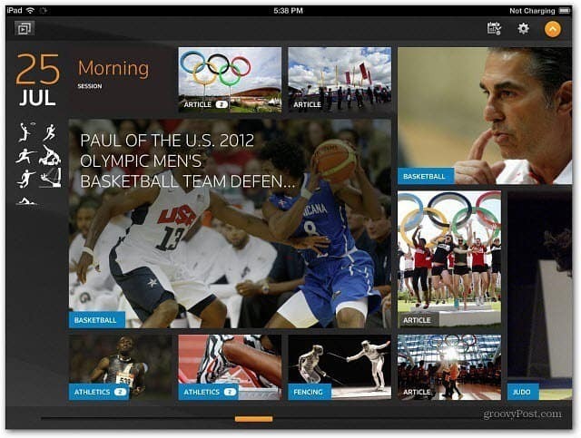 Aplikace Reuters iPad