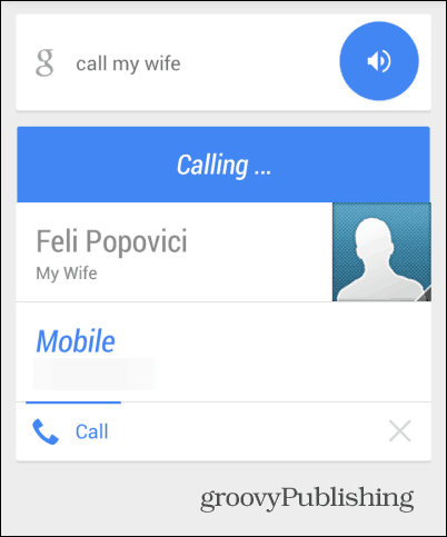 Zavolat mámě Google zavolat manželce