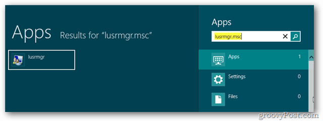 Windows 8: Povolte vestavěný účet správce
