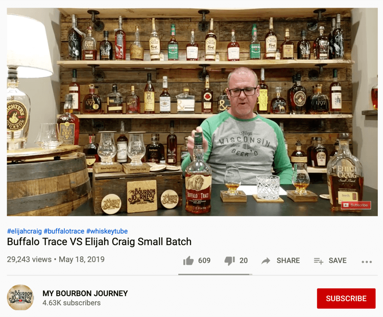 Moje video z cesty Bourbonem na YouTube