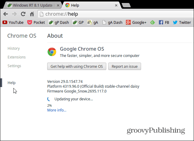 Jak ručně aktualizovat svůj Google Chromebook