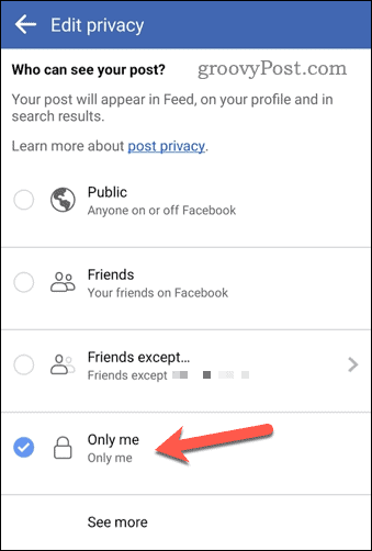 Změňte úroveň soukromí alba na Facebooku
