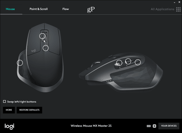 Software Logitech Options