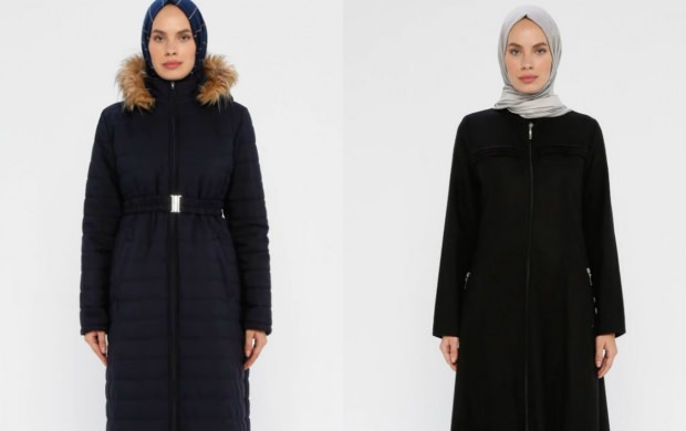 hidžáb kabát modely